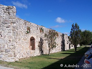 Muralla en Avenida Ronda