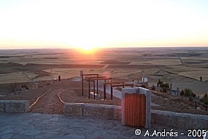 Puesta de sol desde el mirador