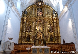 Retablo de la iglesia conventual