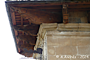 Detalle de la Casa de las Postas