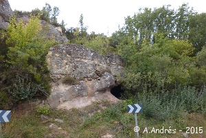 Posibles restos del castillo de Vallejera
