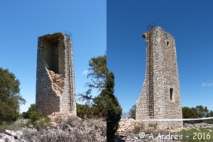 Torre, derrumbe