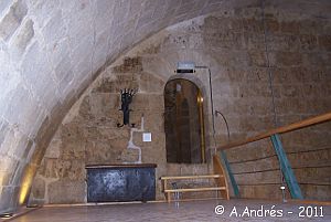 Interior del castillo