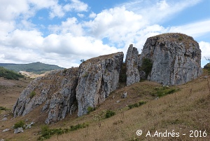 Vista desde el Oeste de la muela Norte