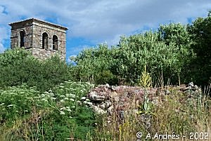 Restos de la torre e Iglesia de Sta Eulalia