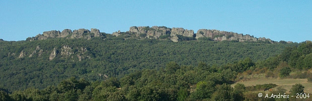 Panorámica de Peñs Negras